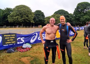 Beeches Boys Paul & Nick at Bham Tri 2013