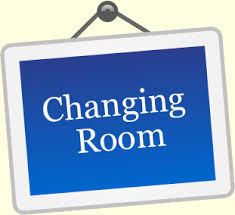 Reminder re changing rooms